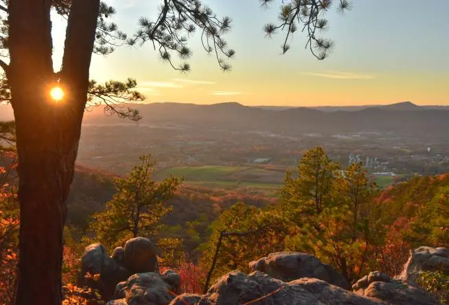 View from atop Read Mountain