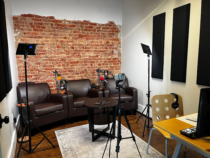 The Collective co-working space podcast and media production studio in Roanoke, Virginia.