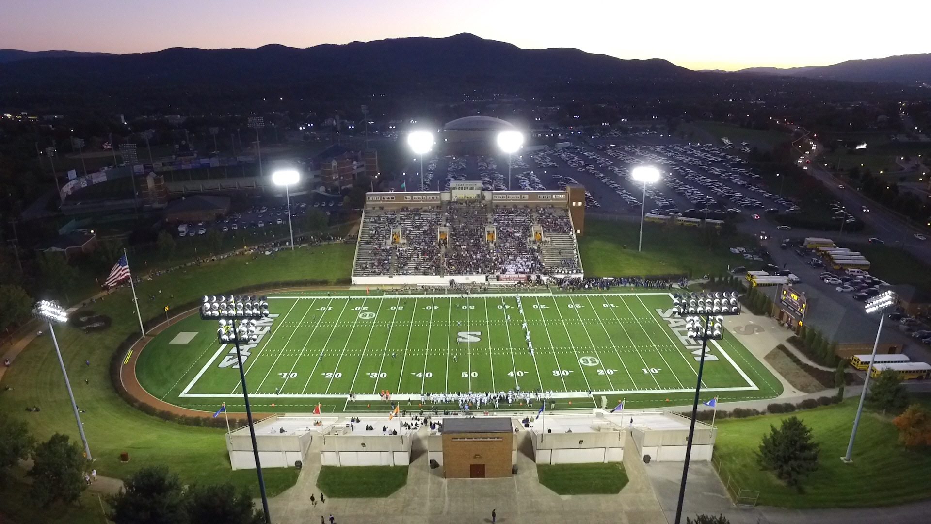 Salem Football Stadium in Salem, VA, home to the Stag Bowl, Division II NCAA Football Division III National Championships