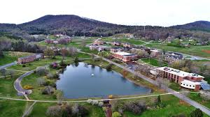 aerial photo of Ferrum College