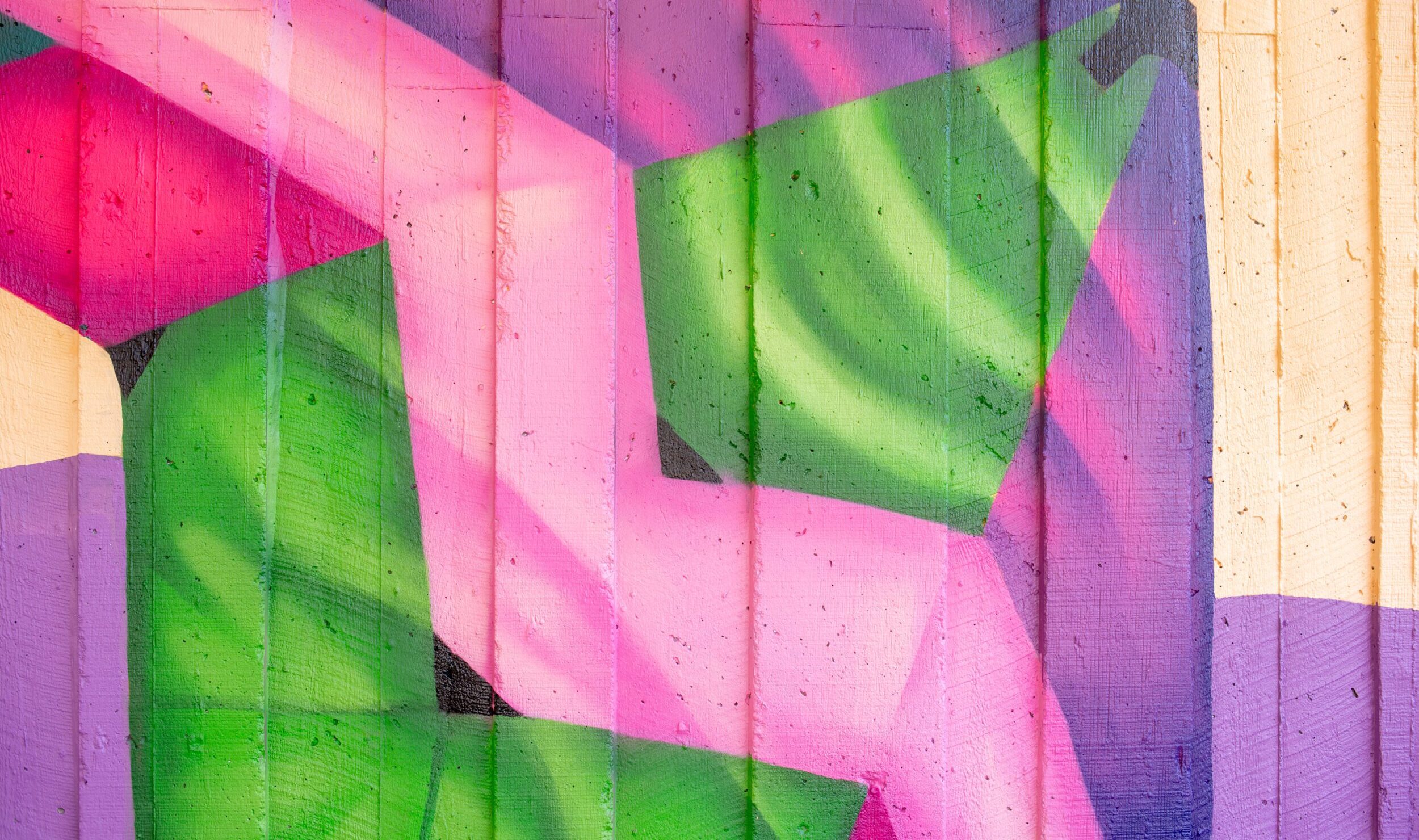 River's edge mural zoomed in